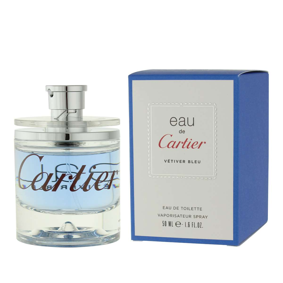 Cartier eau de cartier vetiver bleu edt 50 ml – Coiffeur Service Show